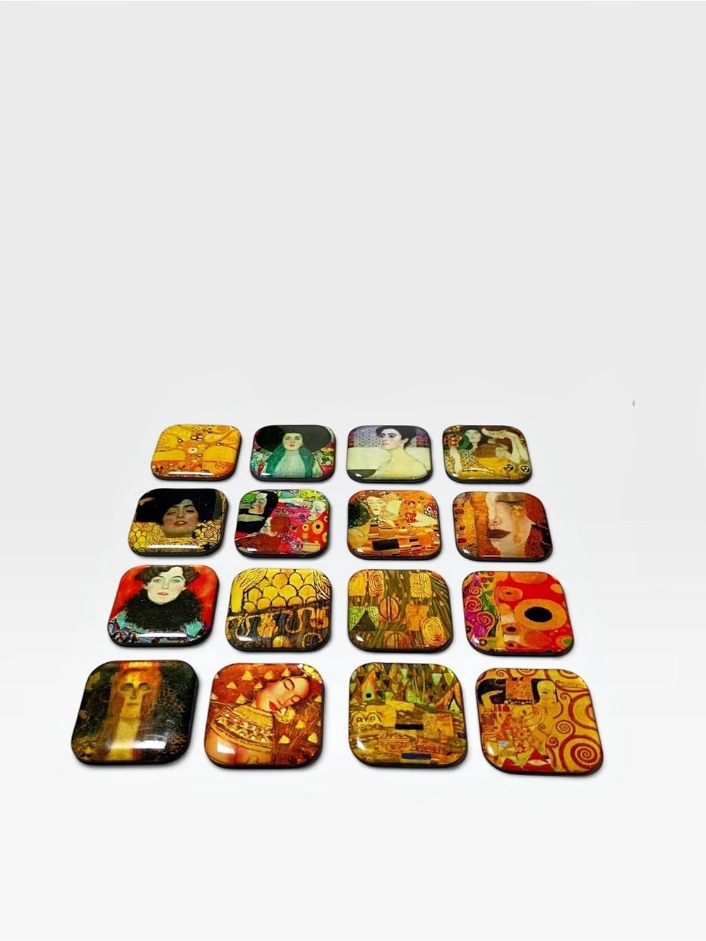 MORCART 16PCS Gustav Klimpt Magnets Set, NWT